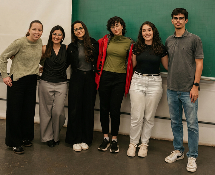 Grupo de estudantes